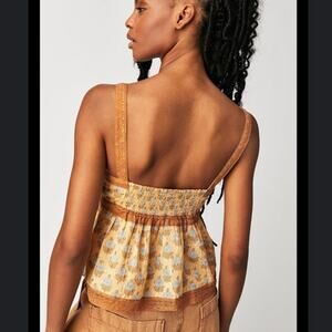 Free People blossom babydoll tank